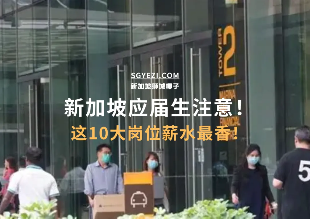 新加坡应届生的10大高薪工作，年薪高达9万新币！