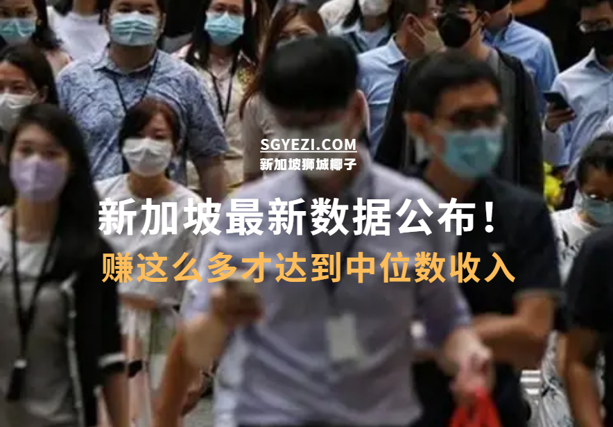 最新公布！在新加坡每个月赚这么多钱，才算“没拖后腿”？！