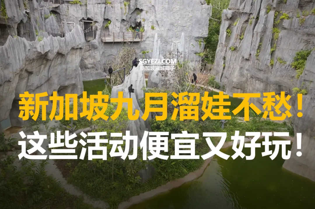 新加坡九月遛娃不愁！