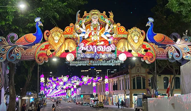 2025年屠妖节：小印度灯火辉煌，开放日及其他庆祝活动