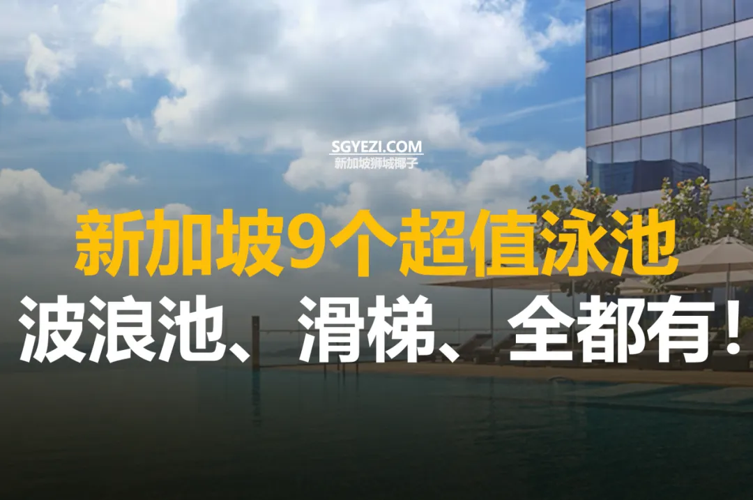 新加坡9大最佳ActiveSG游泳池