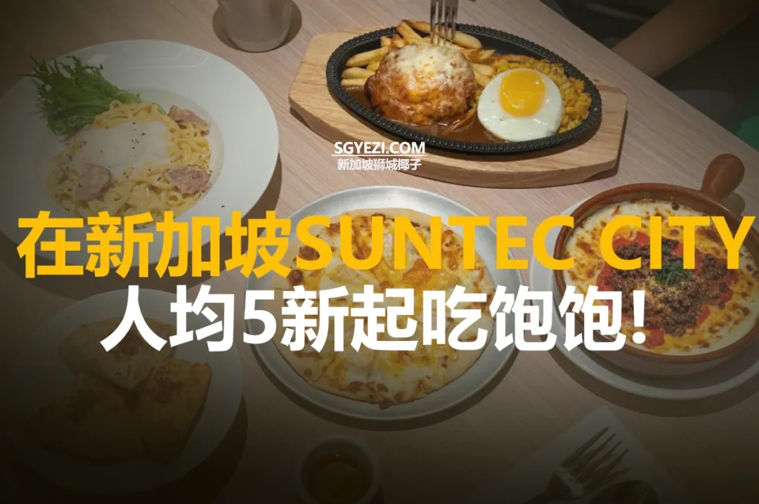 13家在新达城购物后的最佳餐饮地点