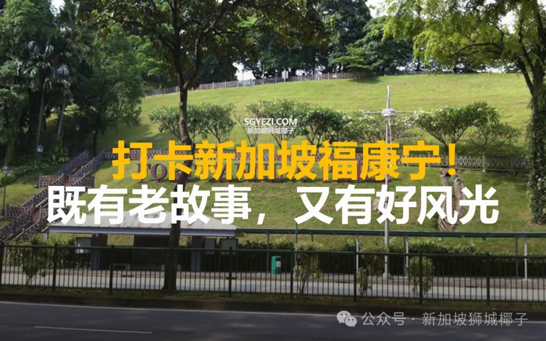 新加坡市中心的宝藏公园！逛福康宁，一边摸历史一边看风景