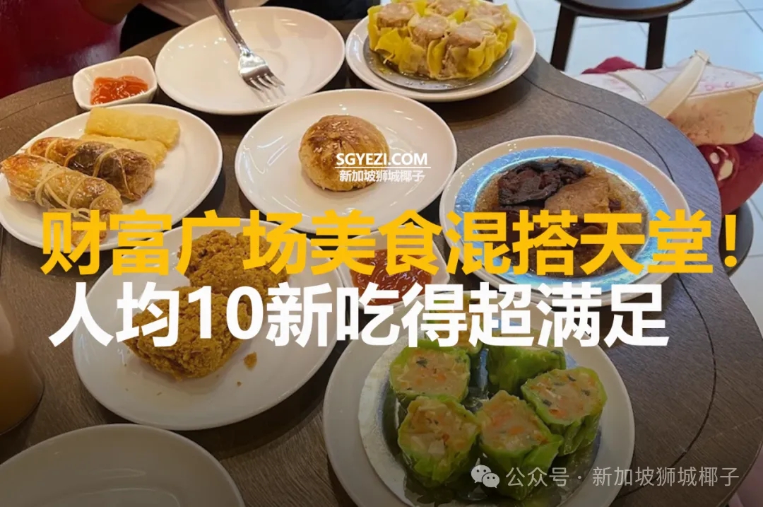 新加坡市中心这 20 家餐厅！几块钱起