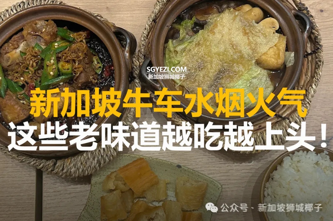 新加坡牛车水25家老牌美食，人均不到5新！这些越吃越上头~