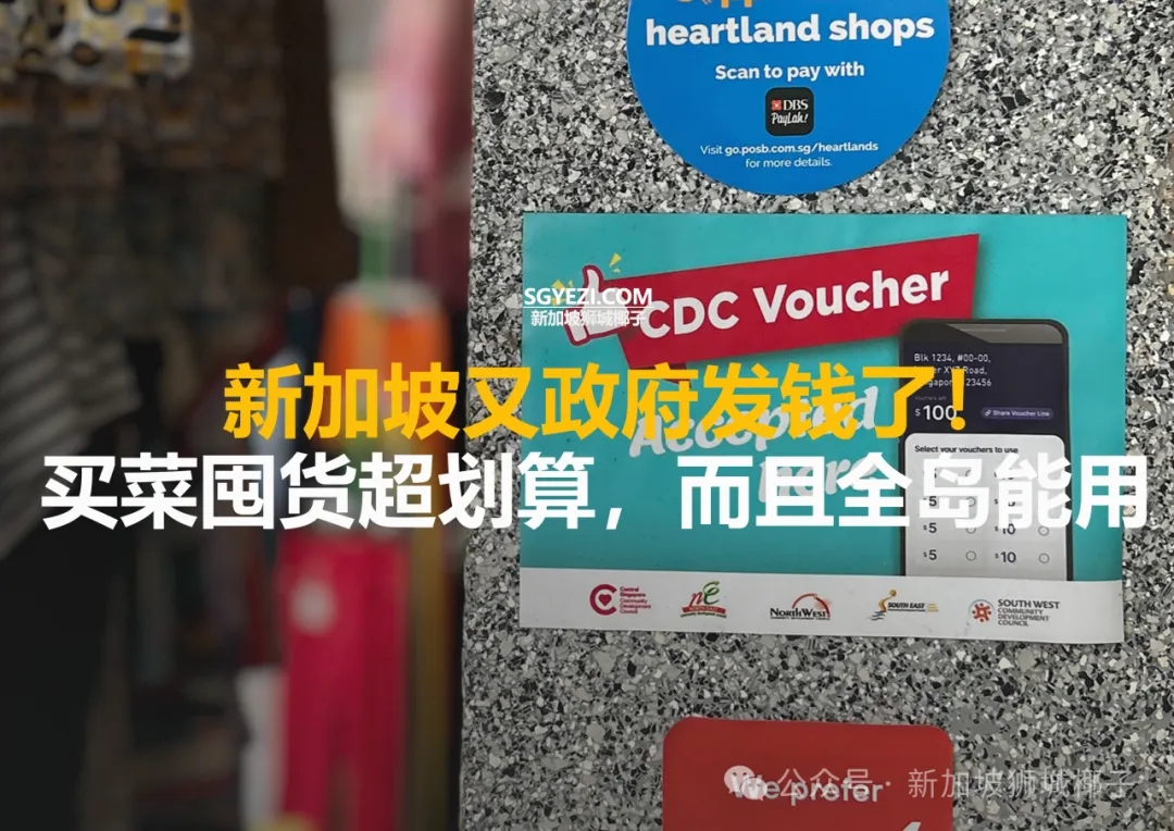 新加坡所有公民家庭都有！