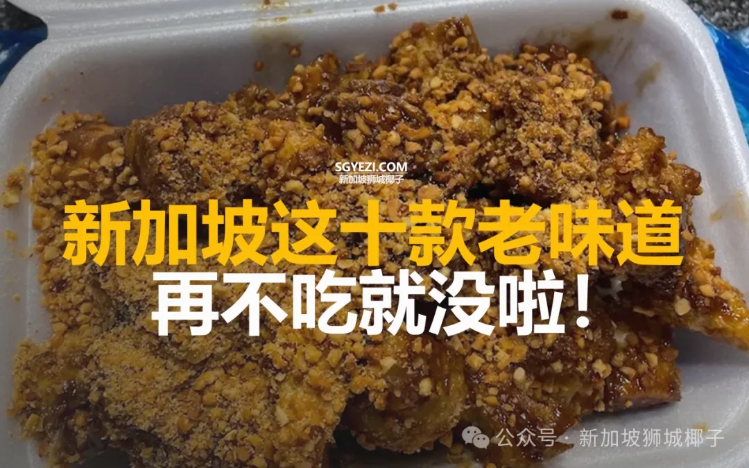 好罕见！新加坡竟还有这10种古早味小吃，你都吃过吗？
