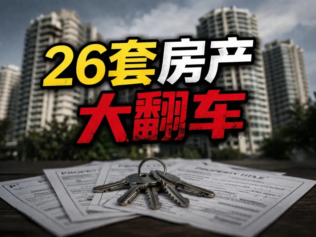 她在新加坡有26套房，全在女儿名下，最后差点一半没了…