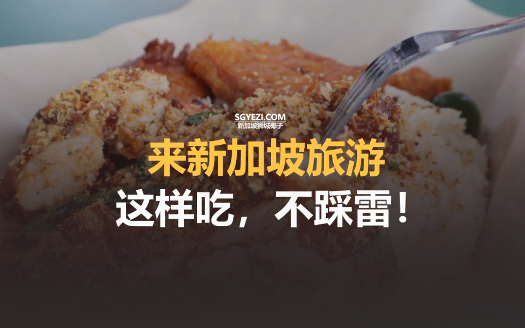 来新加坡旅游，这样吃，不踩雷！
