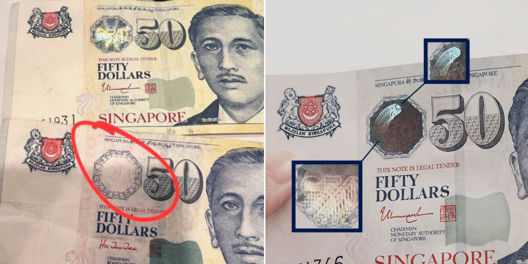 Fake S$50 notes allegedly circulating in S'pore, MAS urges public to stay  alert